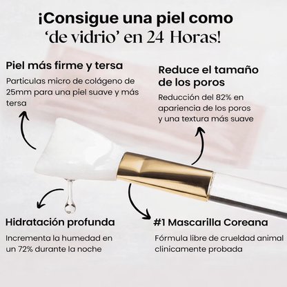 Mascarilla de Colágeno Piel de Porcelana