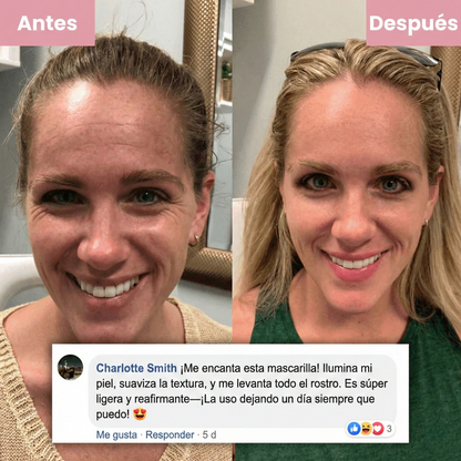 Mascarilla de Colágeno Piel de Porcelana